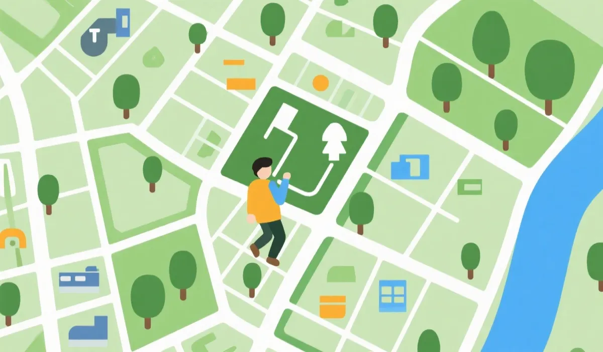 办公地点示意图